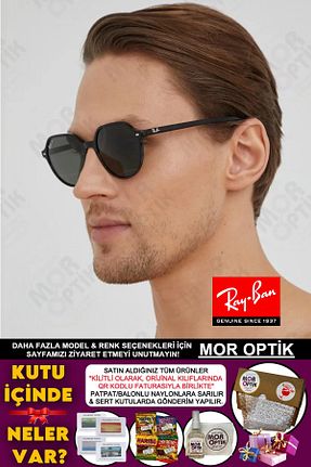 عینک آفتابی مشکی زنانه 53 Ray-Ban - کد 903995426