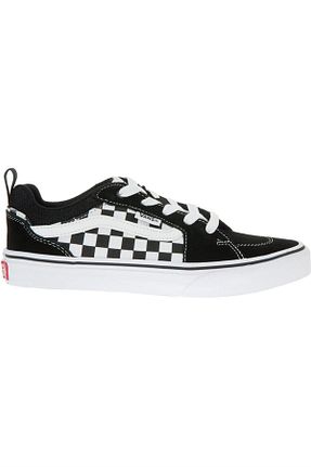 کفش اسنیکر مشکی بچه گانه بند دار Vans - کد 129396045