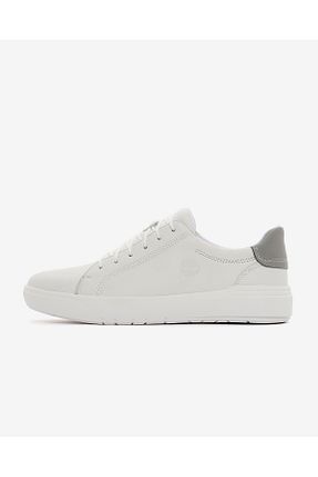 کفش اسنیکر سفید مردانه چرم اصل Timberland - کد 652773169