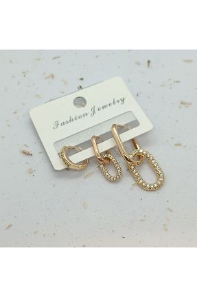 گوشواره استیل (فولاد) طوسی استیل (فولاد) FASHİON JEWELRY - کد 904018619