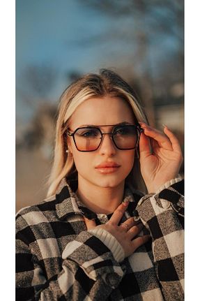 عینک آفتابی بنفش زنانه UV400 Angel Eyes - کد 683563979