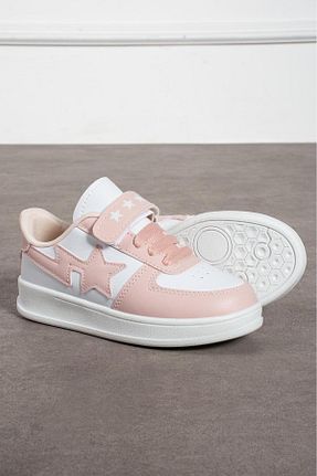کفش اسنیکر سفید بچه گانه بدون بند galya shoes - کد 893709550