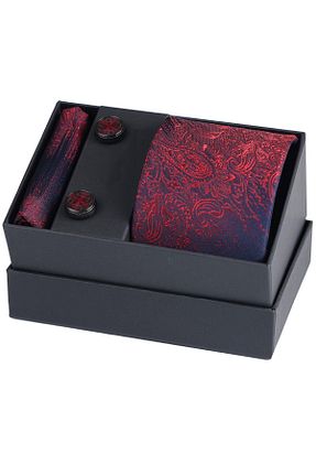 کراوات زرشکی مردانه استاندارد Esgue - کد 904047701