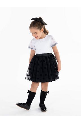 دامن مشکی بچه گانه ساده Civil Girls - کد 905834779