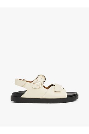 دمپائی بژ زنانه پاشنه تخت Tommy Hilfiger - کد 904043324