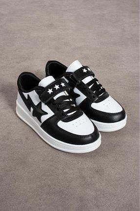 کفش اسنیکر مشکی بچه گانه بدون بند galya shoes - کد 904033531