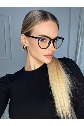 عینک محافظ نور آبی مشکی زنانه 45 anyway - کد 905260715