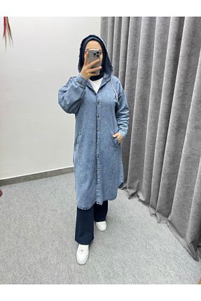 ترنچکت آبی زنانه FARAN - کد 905289506