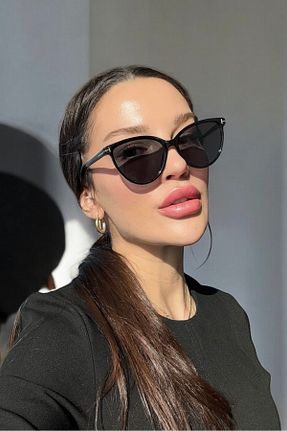 عینک آفتابی مشکی زنانه 54 REN EYEWEAR - کد 905130064