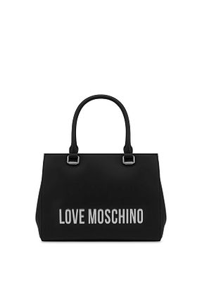 کیف دوشی مشکی زنانه چرم مصنوعی Love Moschino - کد 904073737