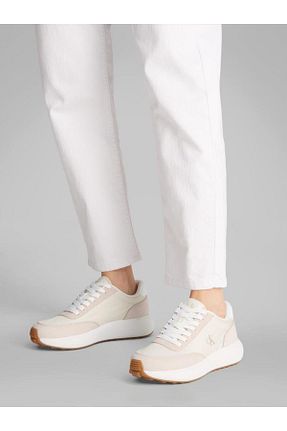 کفش اسنیکر سفید زنانه Köpük Calvin Klein - کد 905047009