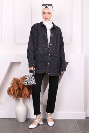 کت حجاب مشکی زنانه رگولار İmajButik - کد 904070771