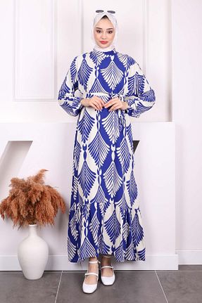 لباس حجاب سرمه ای زنانه رگولار İmajButik - کد 904067341