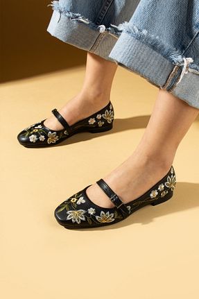بابت مشکی زنانه چرم مصنوعی Pembe Potin - کد 901403577