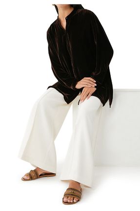 صندل قهوه ای زنانه پاشنه تخت Kurt Geiger - کد 904082672