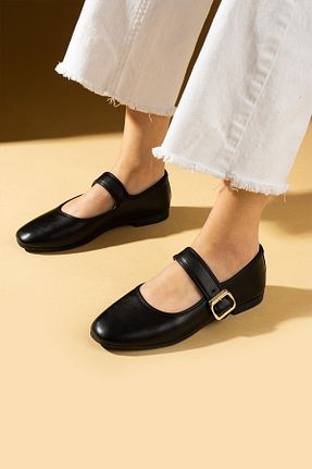 بابت مشکی زنانه چرم مصنوعی Pembe Potin - کد 899249841