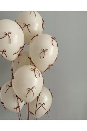 بادکنک بژ Çemrek Süs Parti - کد 904103443