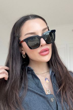 عینک آفتابی مشکی زنانه 49 REN EYEWEAR - کد 900040796