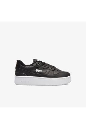 کفش اسنیکر مشکی زنانه بند دار Lacoste - کد 869681177