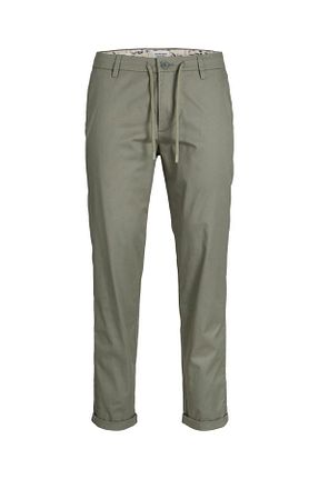 شلوار سبز مردانه پنبه پلی استر Jack & Jones - کد 815161840