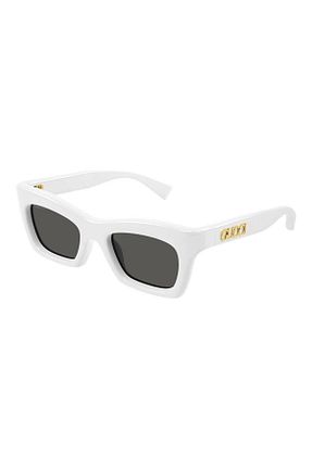 عینک آفتابی سفید زنانه 50 Gucci - کد 904197209