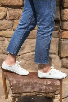 کفش کژوال سفید زنانه پاشنه کوتاه (1 - 4 سانتی متر) U.S. Polo Assn. - کد 904213432