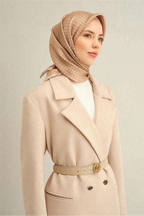 روسری بژ İpek Tivil Armine - کد 904214914