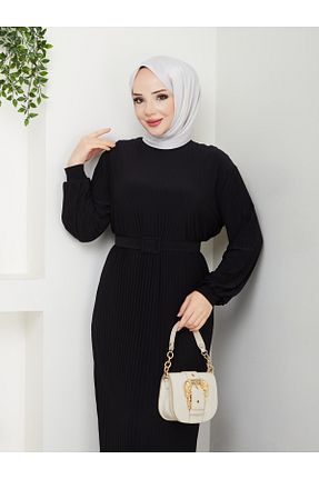 لباس حجاب مشکی زنانه رگولار MODAMÜNASİP - کد 904205124