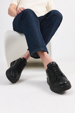 کفش کژوال مشکی مردانه چرم خالص Yaya by Hotiç - کد 890506814