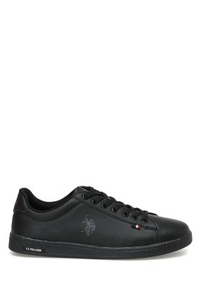 کفش اسنیکر مشکی زنانه بند دار U.S. Polo Assn. - کد 904223855