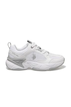 کفش اسنیکر سفید زنانه بند دار U.S. Polo Assn. - کد 905393158