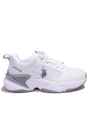 کفش اسنیکر سفید زنانه بند دار U.S. Polo Assn. - کد 905393589