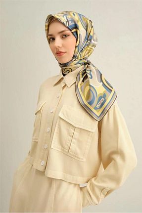 روسری بژ İpek Tivil Armine - کد 905384726