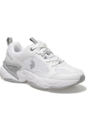 کفش کژوال سفید زنانه چرم خالص U.S. Polo Assn. - کد 904214051