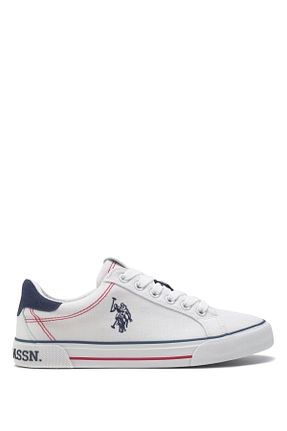 کفش اسنیکر سفید زنانه بند دار U.S. Polo Assn. - کد 904226926