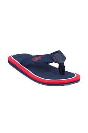 دمپائی سرمه ای مردانه پاشنه تخت U.S. Polo Assn. - کد 904229760