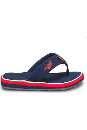 دمپائی سرمه ای مردانه پاشنه تخت U.S. Polo Assn. - کد 904229218