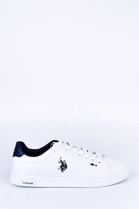 کفش اسنیکر سفید زنانه بند دار U.S. Polo Assn. - کد 904232740