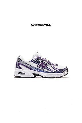 کفش اسنیکر بنفش زنانه بند دار New Balance - کد 904251645