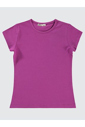 تیشرت بنفش بچه گانه رگولار Civil Girls - کد 905524983