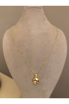 گردنبند نقره زرد زنانه 925 عیار emy by emel luxury silver jewelry - کد 904277913
