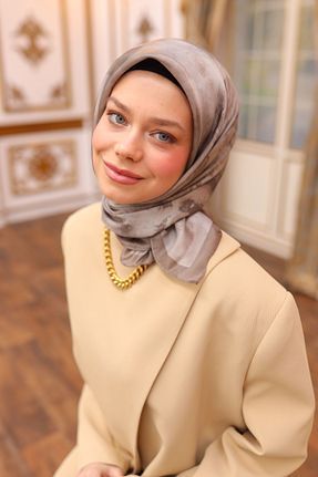 روسری رنگی پلی استر Silk Home - کد 906021572