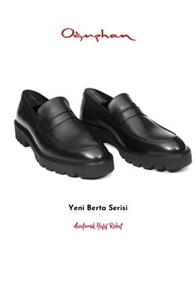 کفش کژوال مشکی مردانه پاشنه کوتاه (1 - 4 سانتی متر) BERTA - کد 904299321