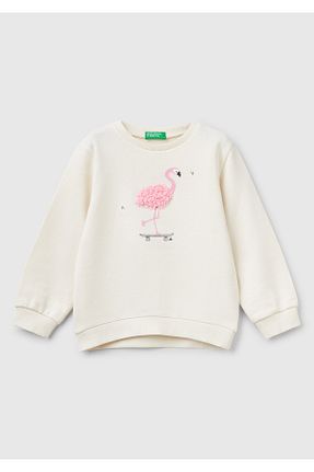 سوئیشرت نباتی بچه گانه چاپی United Colors of Benetton - کد 904302789