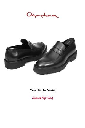 کفش کژوال مشکی مردانه چرم مصنوعی BERTA - کد 904299321