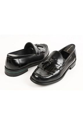کفش کژوال مشکی مردانه پاشنه کوتاه (1 - 4 سانتی متر) CORCİK - کد 904299694