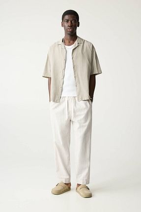 پیراهن سبز مردانه رگولار Pull & Bear - کد 897904735