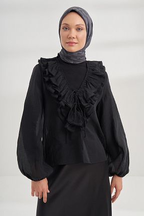 روسری طوسی پلی استر ARMANDA - کد 904354251