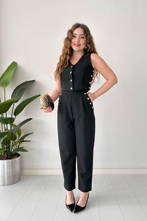 لباس مشکی زنانه بافتنی MaziButik - کد 905721427