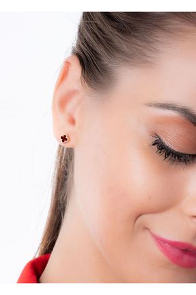 گوشواره طلا طلائی زنانه 8 عیار YCL JEWELLERY - کد 904403464